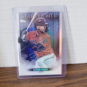 2022 Topps Series 1 Buster Posey Stars of the MLB #SMLB-18 San Francisco Giants